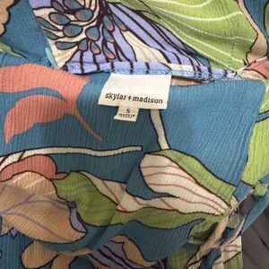 Skylar + Madison floral jumpsuit